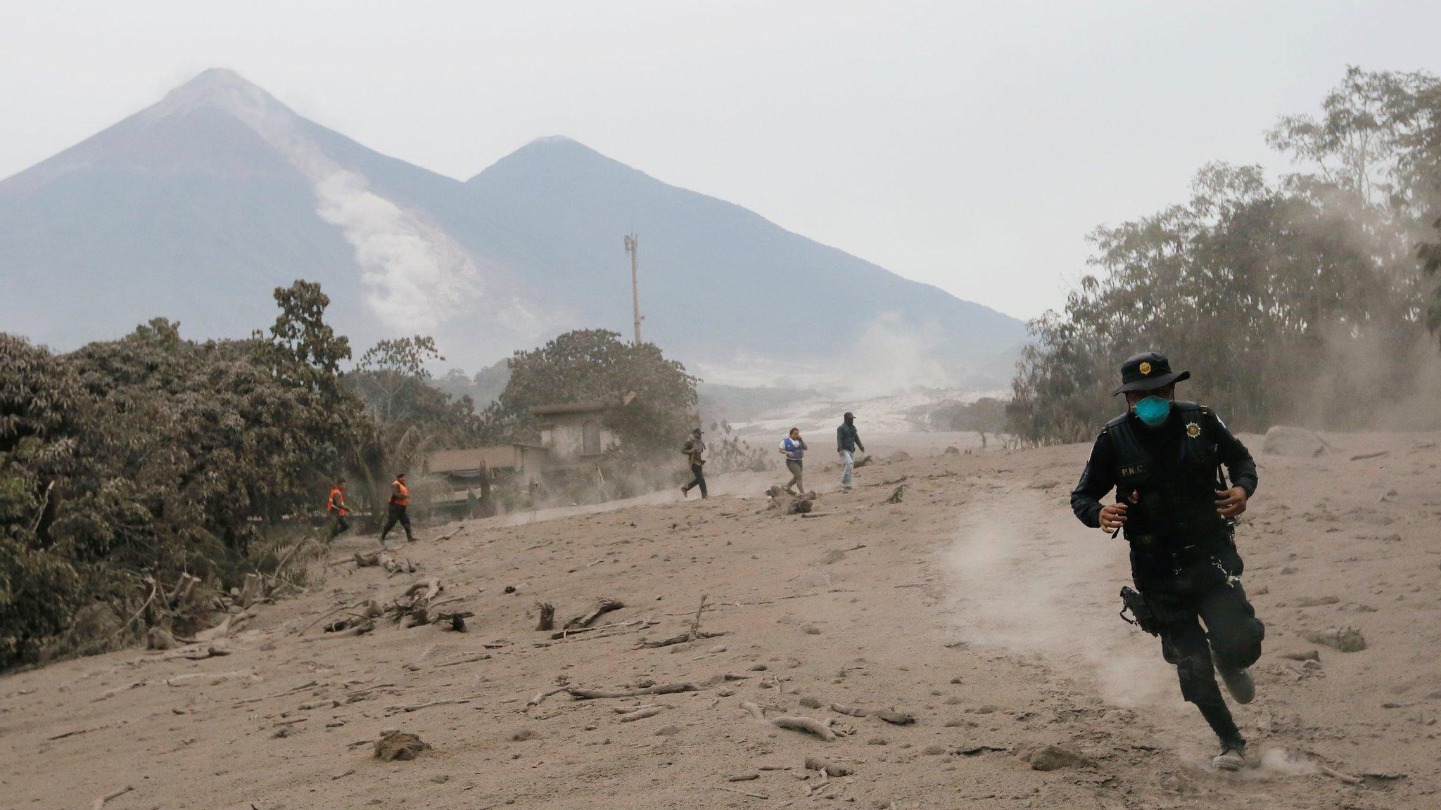 Volcano Fuego Erupts: Lava Soars Into the Sky Over Guatemala