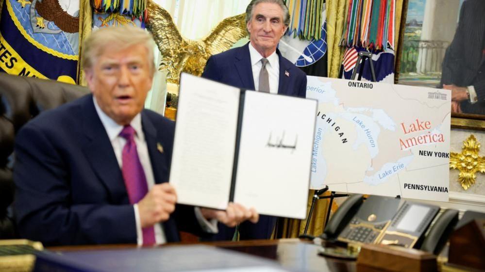 Lake Dream? Trump Tries to Rename Lake Ontario "Lake America"