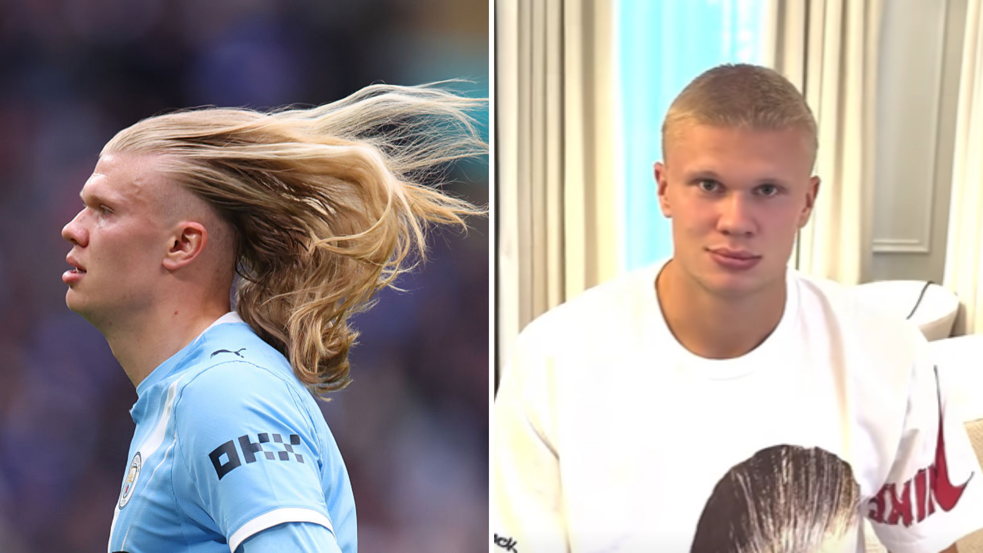 Haaland Swaps Long Locks for a Buzzcut – The New Season, New Vibe