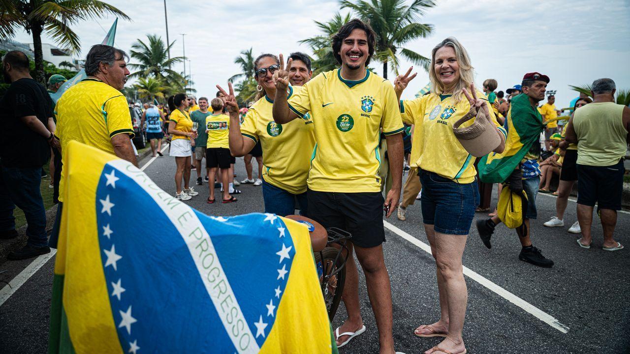 Election rally in Brazil