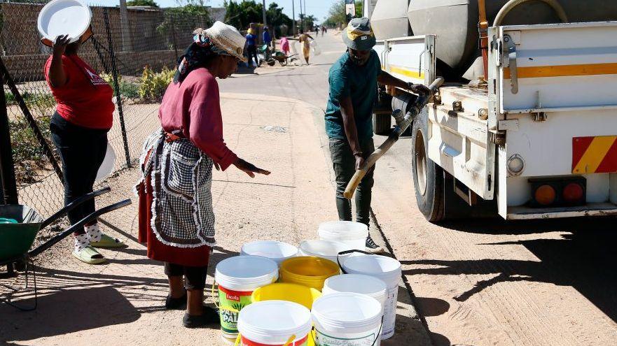 Residents waiting for clean water
