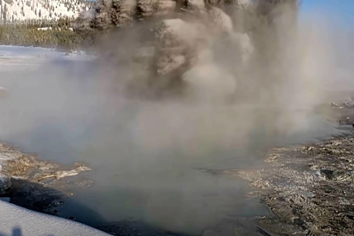 Mud Eruption Surprise at Yellowstone National Park!