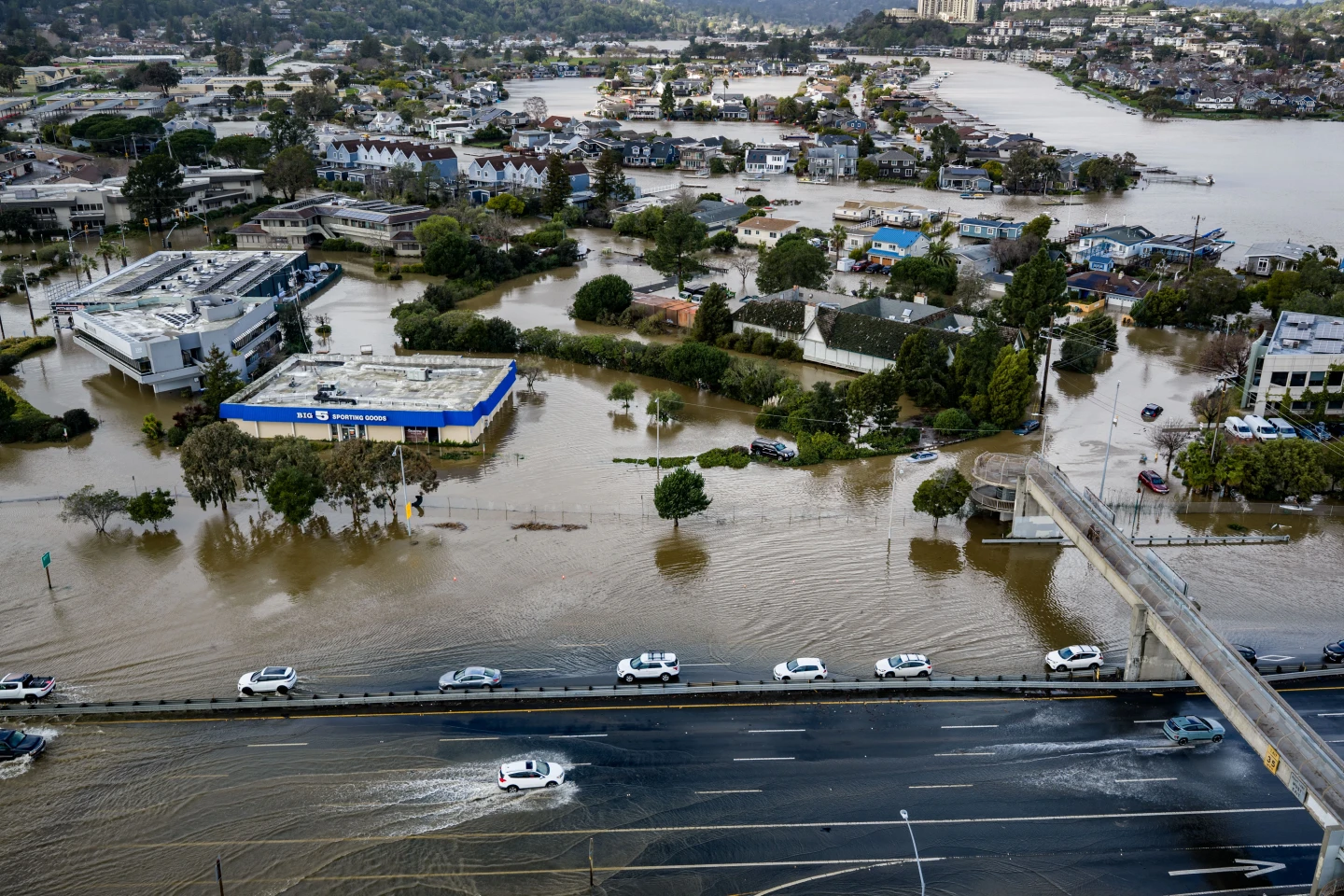 Northern California Flooded by Intense Storm and King Tides