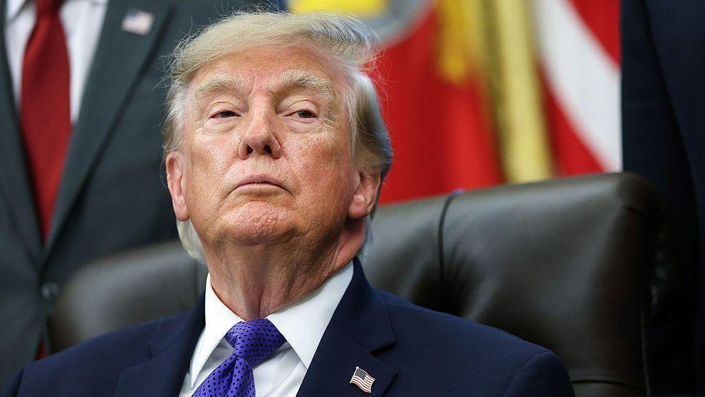 Donald Trump in White House