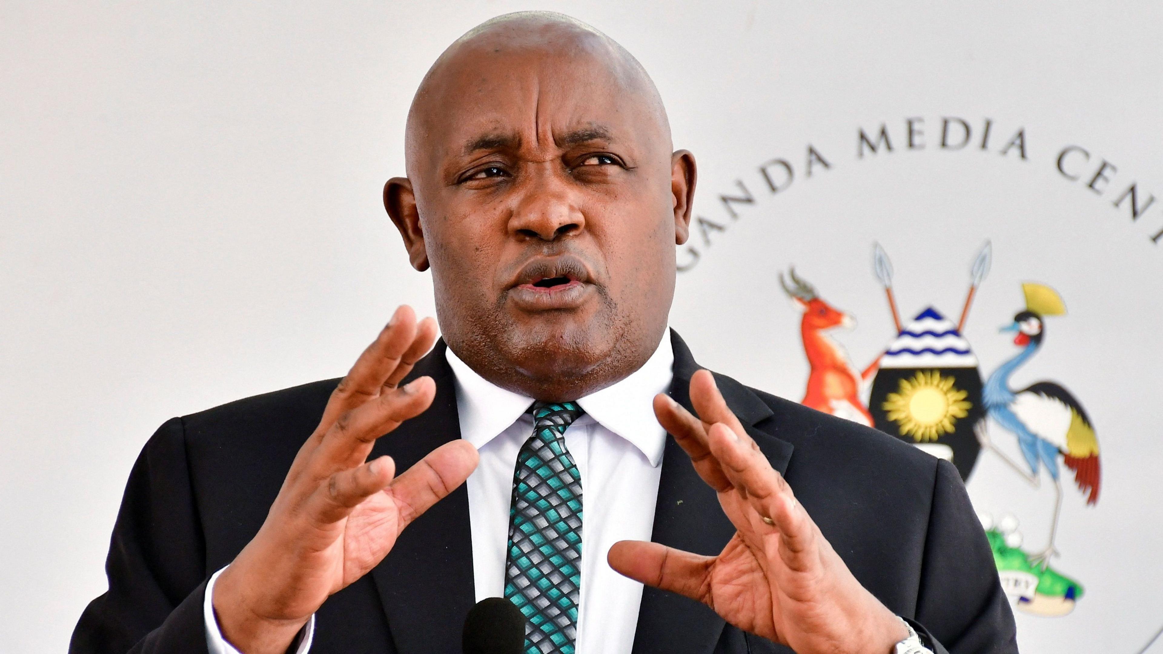 Health Minister Chris Baryomunsi