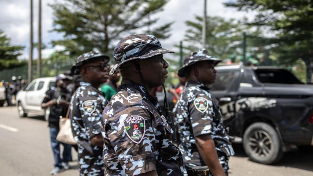 Police officers in Nigeria