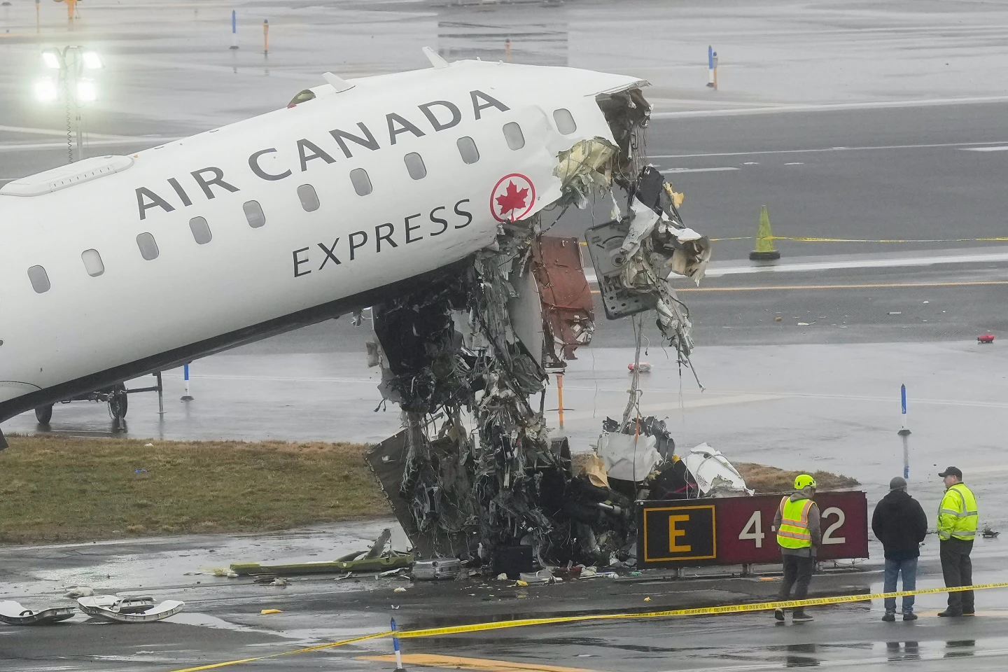 Tragic Collision at LaGuardia Airport: Fire Truck Hits Air Canada Jet