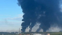 Ukraine Pounds Russian Oil Refineries—Smoke, Fire, and Blackouts
