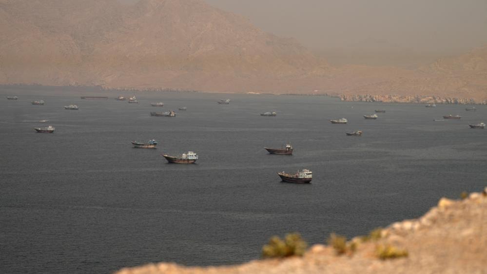 US Demands Iran Stop Fires in Strait of Hormuz