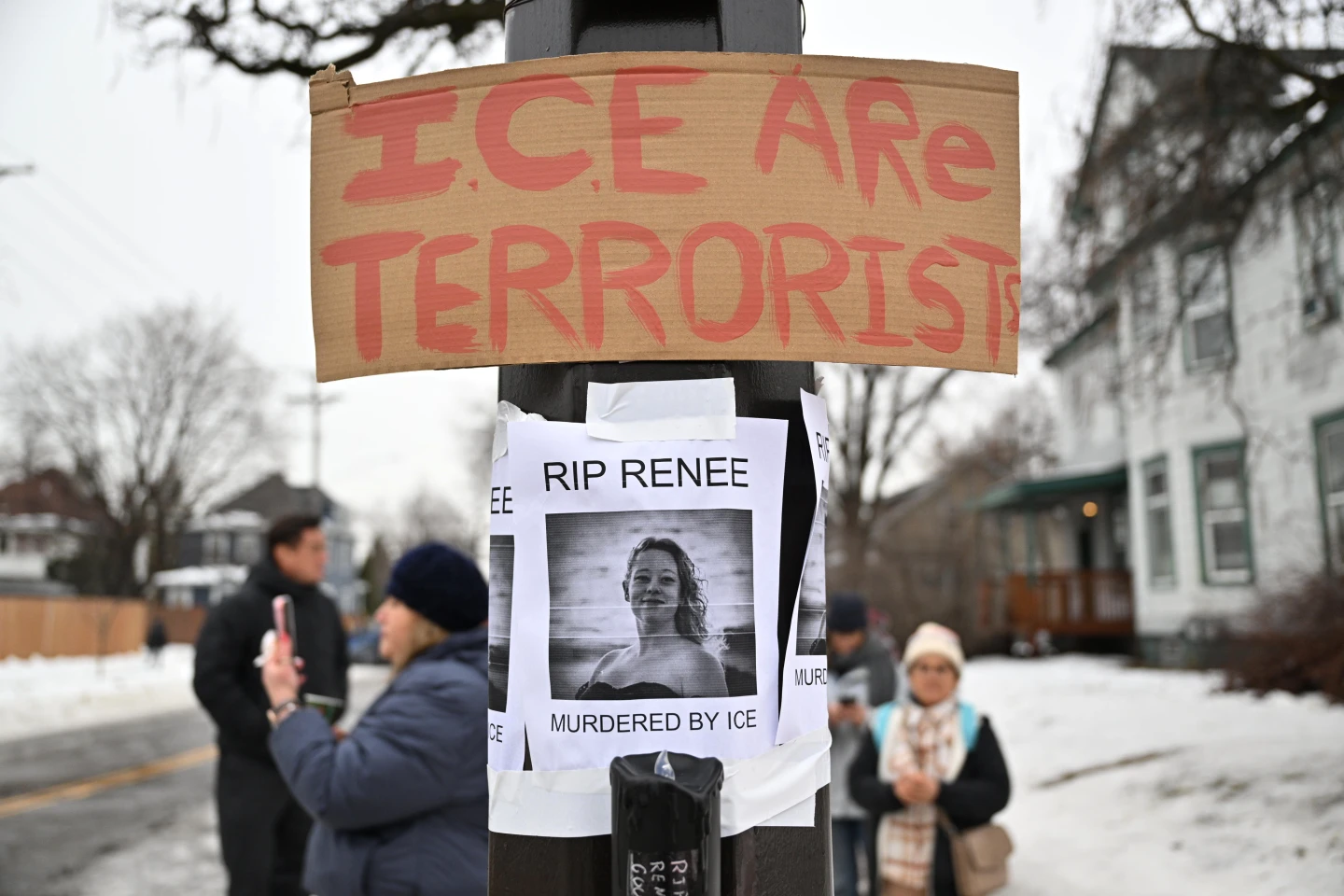 Minneapolis Protests Erupt After Fatal Shooting by ICE Officer