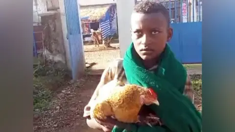 12‑Year‑Old Ethiopian Hero Helps Sick Chicken—Viral TikTok Video Wins Hearts