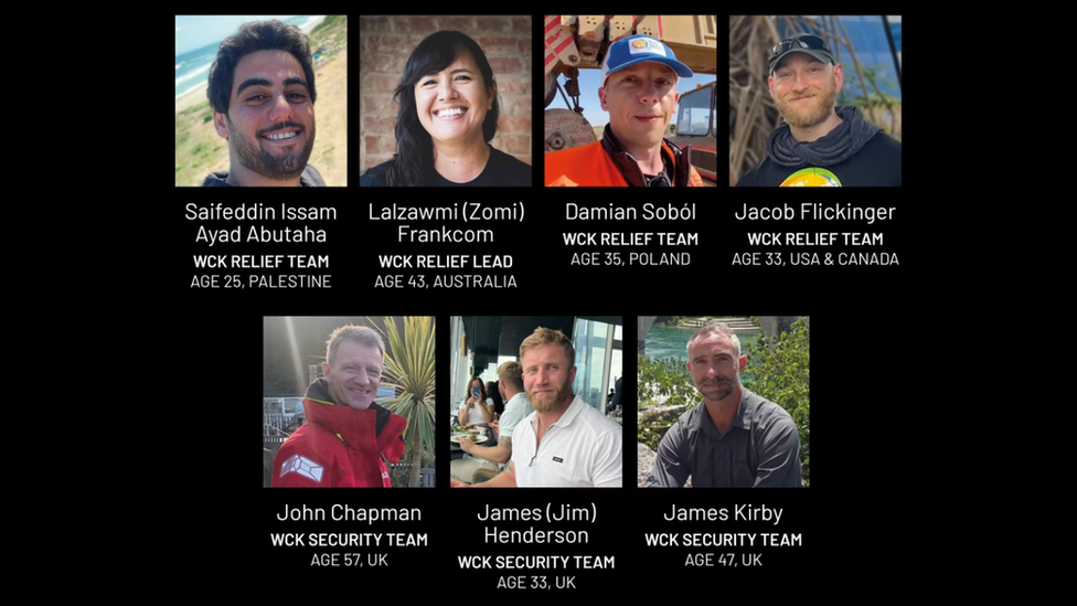 UK, Canada and Australia Call for Justice After 7 Aid Workers Killed in Gaza