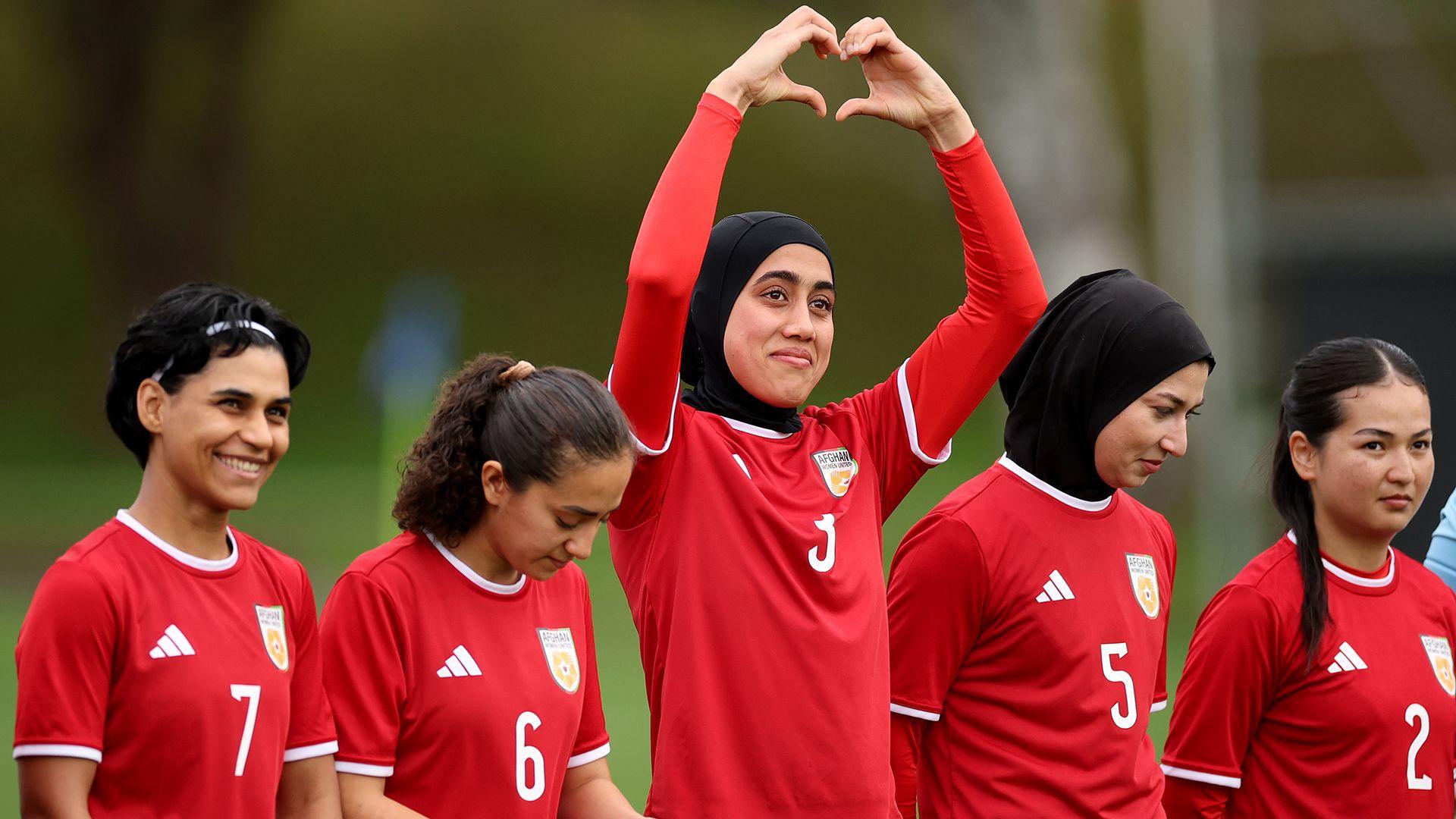 Afghan Women Reunite on the Pitch After 8,000 Miles of Exile