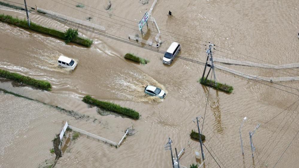 Typhoon Chaos: Japan Faces Flash Floods and Power Outages