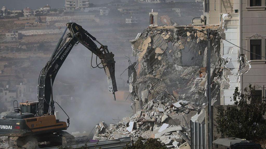 Demolition in Hebron
