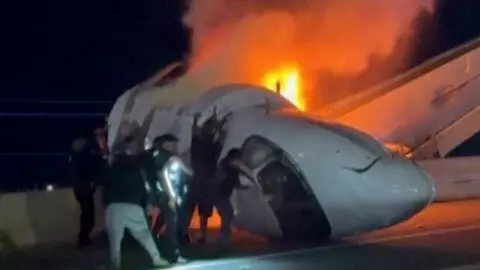 Community Rescues Jet Survivors in Texas Crash