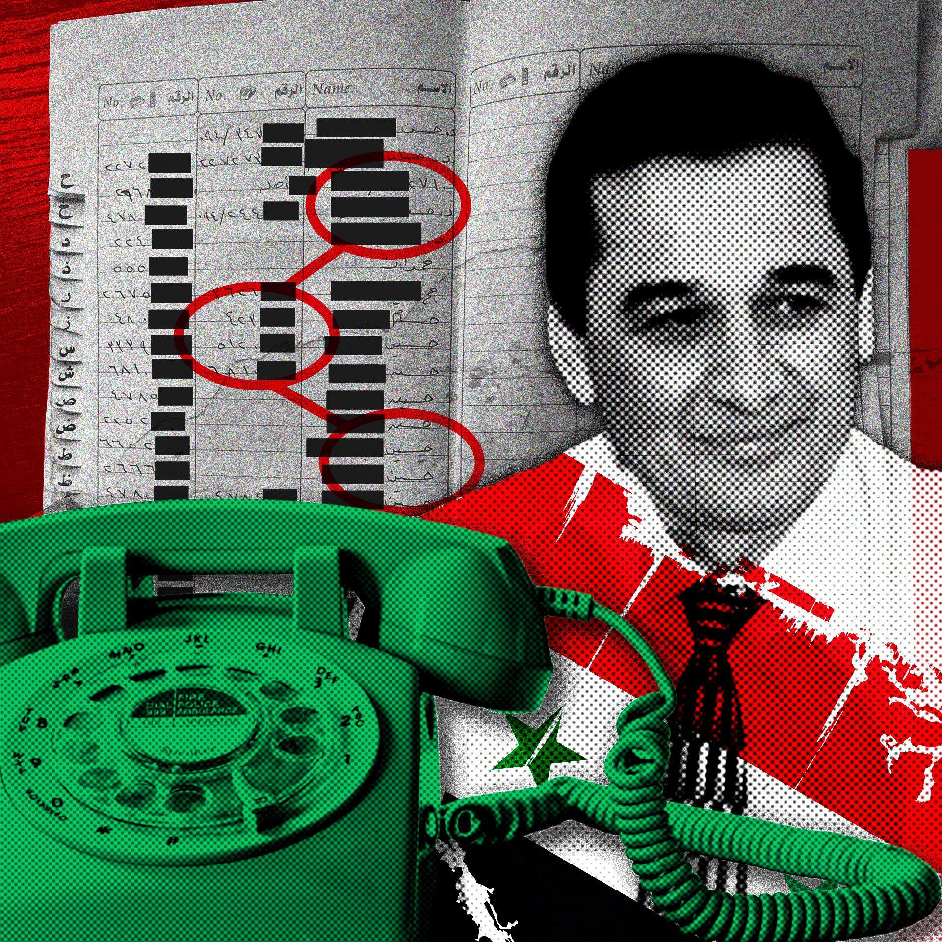Snaps: Inside the Secret Phone Book That Unveils Syria’s Spy Chief