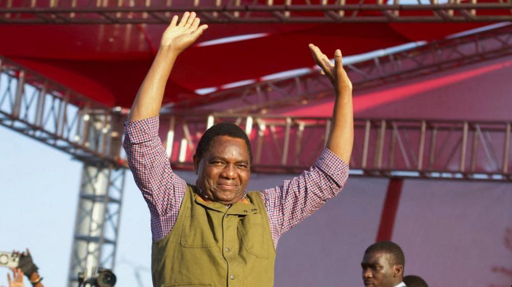 Zambia's President Gets a Second Term Amid Opponent’s Detention