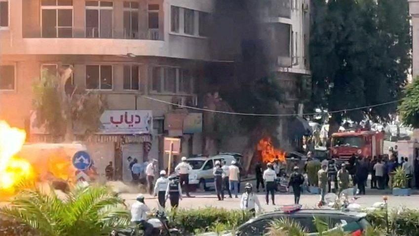 Macron Survives Damascus Explosion—Quick Update