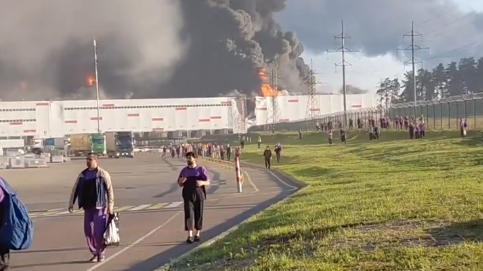 Warehouse Blaze: Ukrainian Drones Strike Russia’s E‑commerce Giant