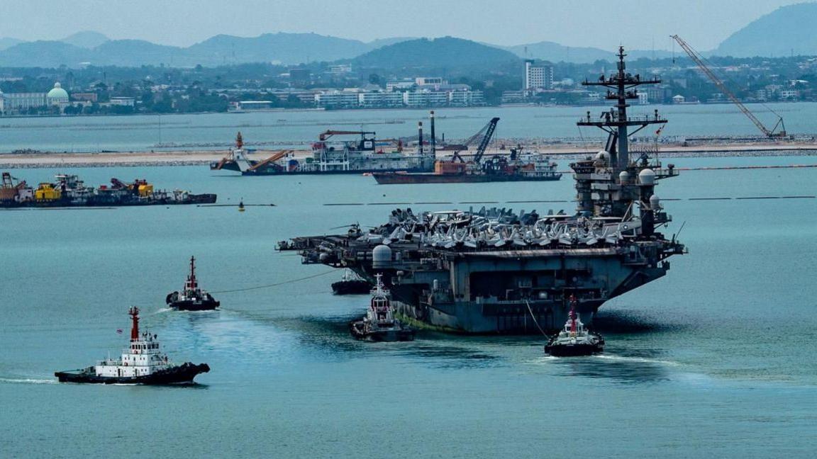 USS Abraham Lincoln Finally Docks in Thailand’s Pattaya After 250‑Day Sea Streak