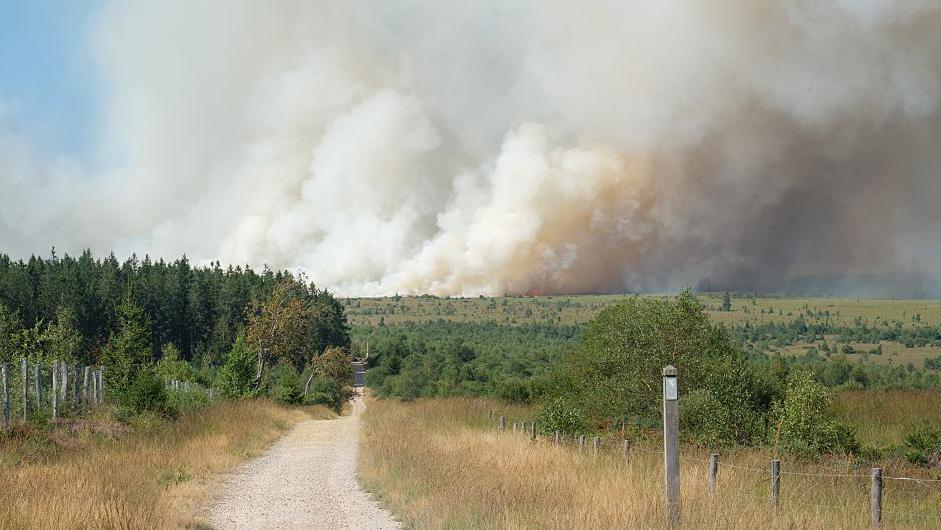 Wildfire Inferno: Belgium’s Heroes Tackle Europe’s Biggest Blaze