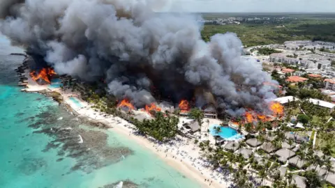 Rich Resort Blaze Turns Tragic: One Tourist Loses Her Life in Dominican Fire