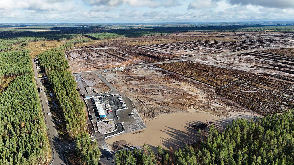 Google data centre site in Finland